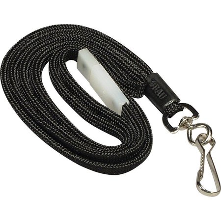 SICURIX Breakaway Lanyards, w/ Adj. Slide, 35", 12/BX, Black 12PK BAU65549